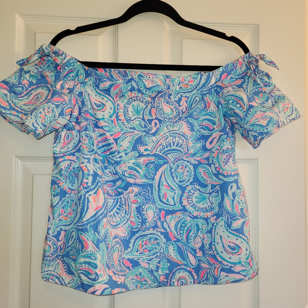 Lilly Pulitzer Tamara Top Size Small